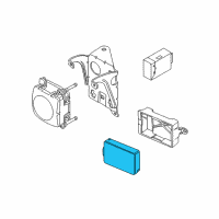 OEM BMW 535i Sensor Srr Diagram - 66-31-6-790-877