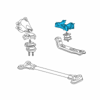 OEM 2005 Honda S2000 Bracket, Transmission Mount Diagram - 50807-S2A-010