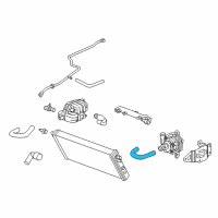 OEM 2019 Chevrolet Corvette Hose Diagram - 23174750