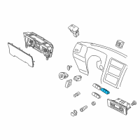 OEM 2015 Lincoln Navigator Hazard Switch Diagram - BL7Z-13D730-BA