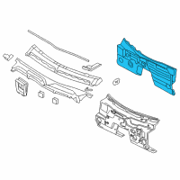 OEM 2006 Ford Mustang Dash Panel Diagram - 5R3Z-6301610-CA