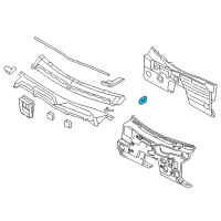 OEM 2006 Ford Mustang Insulator Diagram - 7R3Z-63023A60-A