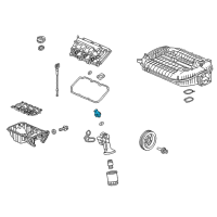 OEM Honda Insight Sensor, Oil Pressure Diagram - 37260-RNA-A01