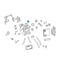 OEM Lexus LS430 Damper Servo Sub-Assembly (For Airmix) Diagram - 87106-50170