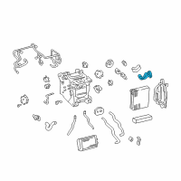 OEM 2003 Lexus LS430 Tube & Accessory Assembly Diagram - 88710-50700