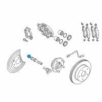 OEM Ram 1500 Bolt-HEXAGON FLANGE Head Diagram - 5143356AC