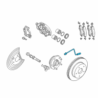 OEM Ram BRAKE Diagram - 55366894AJ
