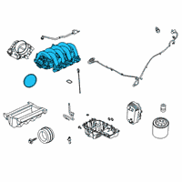 OEM 2020 Ford F-250 Super Duty Intake Manifold Diagram - LC3Z-9424-A