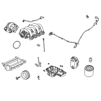 OEM 2020 Ford F-350 Super Duty Oil Pan Gasket Diagram - LC3Z-6710-A