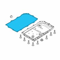 OEM 2018 Dodge Charger Gasket-Oil Pan Diagram - 52854760AA