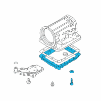 OEM 1998 Nissan Frontier Pan Oil Diagram - 31390-4AX0A