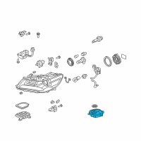 OEM 2007 Acura RL Control Unit Diagram - 33129-SJA-J01