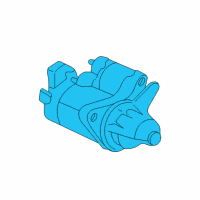 OEM 2016 Honda Civic Starter Motor Assembly Diagram - 31200-5BA-A02