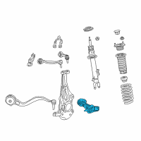 OEM 2018 Lexus LS500 Arm Assembly, Suspension Diagram - 48620-50170