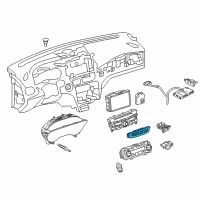 OEM 2018 Infiniti QX30 Switch Assy-Hazard Diagram - 25290-5DA0D