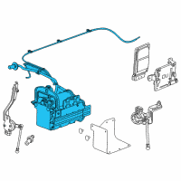 OEM 2019 Cadillac XTS Compressor Diagram - 84355910