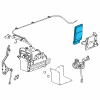 OEM 2017 Cadillac XTS Module Diagram - 84214868