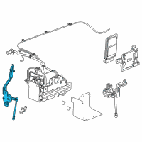 OEM Cadillac Front Sensor Diagram - 23180311