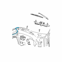 OEM 2003 Ford Expedition Hose Diagram - 2L1Z-17A605-AC