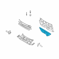 OEM Hyundai Elantra Insulator-Dash Panel Diagram - 84124-2L000