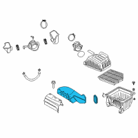 OEM 2012 Hyundai Veracruz Duct Assembly-Air Diagram - 28210-3J100