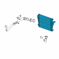 OEM Cadillac SRX Cooler Asm-Charging Air Diagram - 20926421