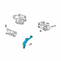 OEM 2016 Ram 2500 Bracket Diagram - 53034078AB