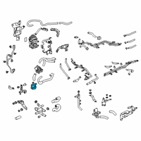 OEM 2020 Honda Clarity Water Pump Diagram - 79961-TRT-003