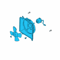 OEM 2005 Kia Rio Fan Compartment-Electric Diagram - 25380FD000