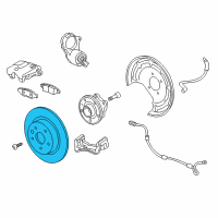 OEM 2022 Chevrolet Equinox Rotor Diagram - 13544245