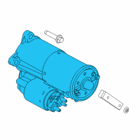 OEM 2016 Ford Mustang Starter Diagram - FR3Z-11002-D