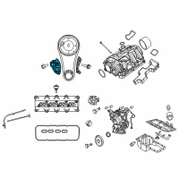 OEM 2021 Ram 2500 TENSIONER-Chain Diagram - 53022115AH