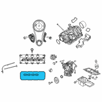 OEM Dodge Ram 3500 Valve Cover Grommet Diagram - 68060360AA