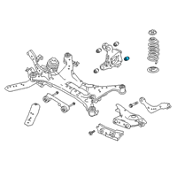 OEM 2021 Nissan Altima Bush Diagram - 55157-6CA0A