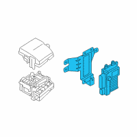 OEM 2013 Hyundai Sonata Oil Pump Control Unit Assembly Diagram - 46150-3D110