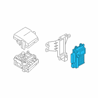 OEM 2014 Hyundai Sonata Oil Pump Control Unit - Hev Diagram - 46151-3D110