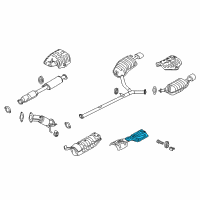 OEM Kia Optima Protector-Heat Center Diagram - 287873Q330