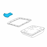 OEM 2005 Cadillac STS Filter Diagram - 96042795