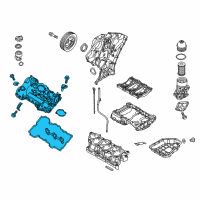 OEM Kia Sedona Cover Assembly-Rocker, RH Diagram - 224203LFB0