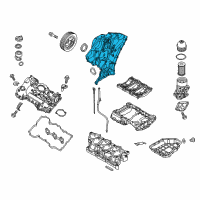 OEM 2021 Kia Telluride Cover-Timing Chain, F Diagram - 213513L110