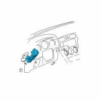 OEM Lexus ES300 Block Assy, Driver Side Junction Diagram - 82730-33040