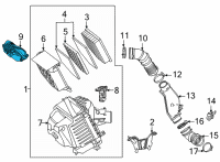 OEM Toyota Mirai Air Inlet Diagram - 17751-77050