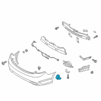 OEM 2013 Hyundai Azera Ultrasonic Sensor Assembly-Bws Diagram - 95720-3V015-AA