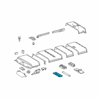 OEM 2005 Dodge Sprinter 2500 Lamp-Dome Diagram - 5133561AB