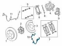 OEM Chrysler Pacifica LINE-BRAKE Diagram - 68328056AB