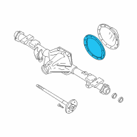 OEM GMC Envoy Housing Cover Gasket Diagram - 26063649