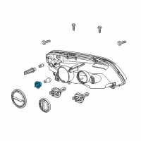 OEM 2017 Chevrolet Caprice Socket Diagram - 92252267