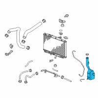 OEM Honda Odyssey Tank, Reserve Diagram - 19101-RV0-A00