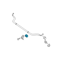 OEM Nissan Xterra BUSHING STABILIZER Diagram - 54613-ZL10A