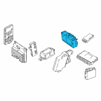 OEM 2021 BMW M340i POWER DISTRIBUTION BOX LIN M Diagram - 61-35-8-795-477